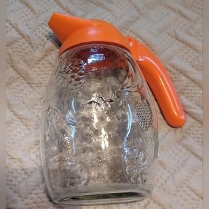 Vintage Solmaz Mercan glass pitcher